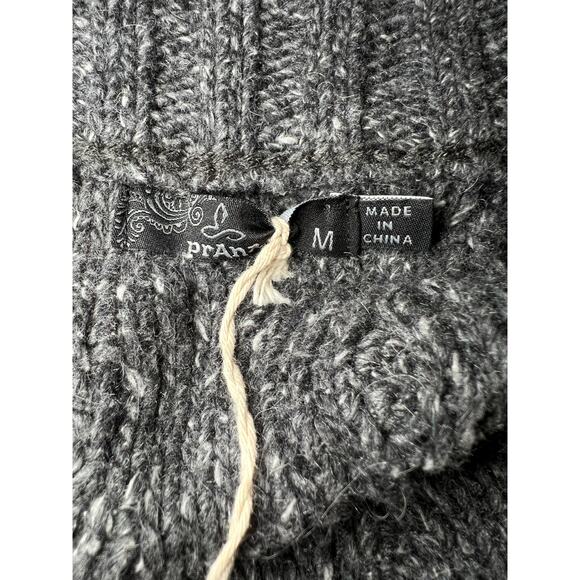 NWT prAna Delaney Duster Coal Sweater Women's Size M - Picture 7 of 9